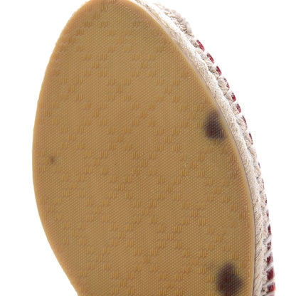 Gucci Guccissima Signature Espadrilles 38.5 Hibiscus Red 12 of 12