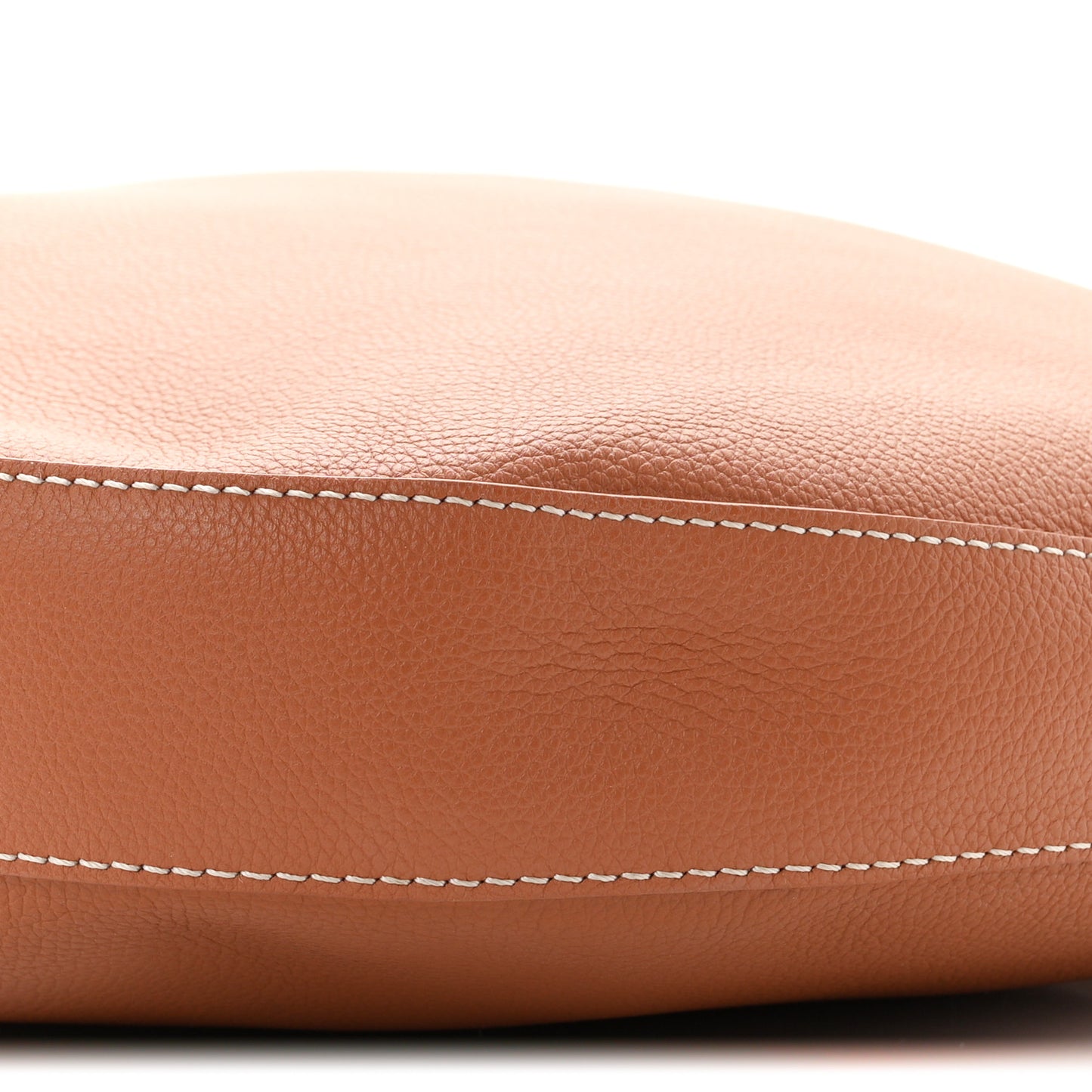 Calfskin Low Key Cookie MM  Cognac