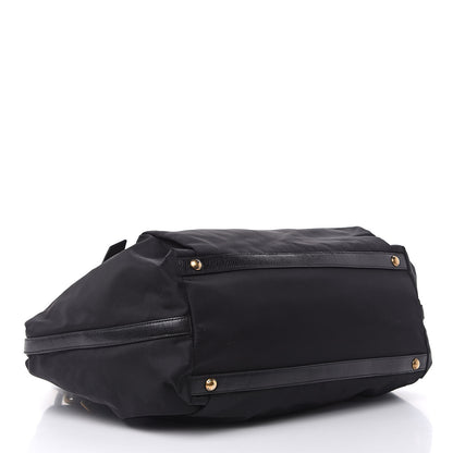 Prada Tessuto Nylon Cervo Shoulder Bag Black 4 of 11