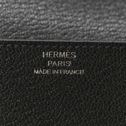 Hermes Chevre Mysore Roulis Slim Wallet Black 13 of 24