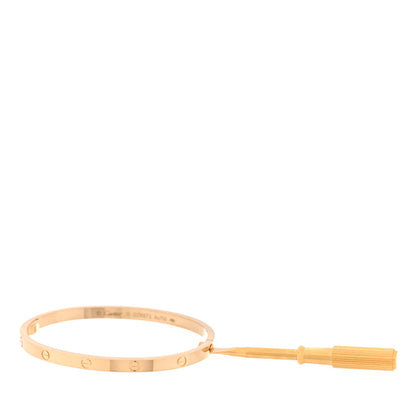 Cartier 18K Yellow Gold Small LOVE Bracelet 15 6 of 7