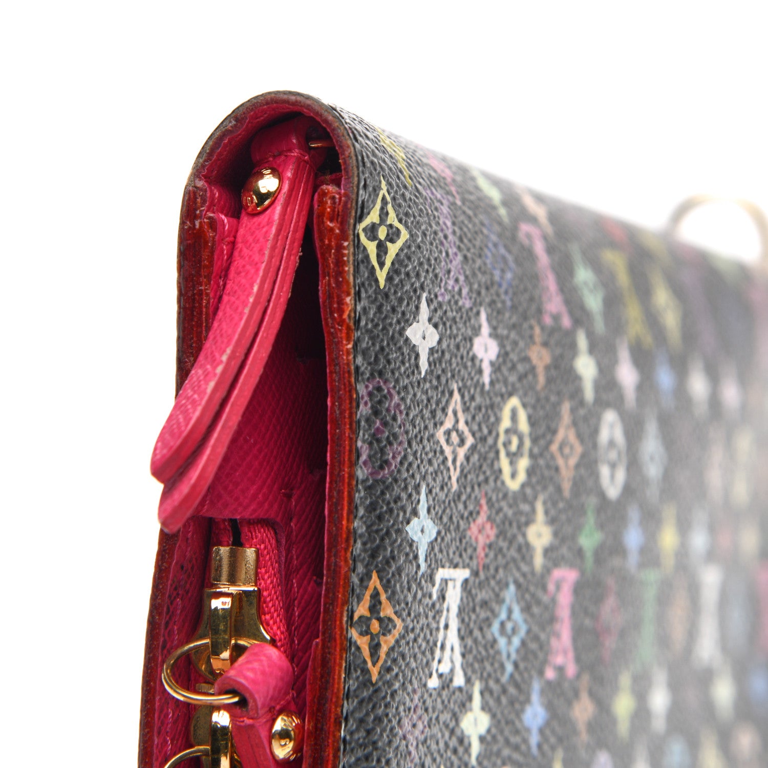 Louis Vuitton Monogram Multicolor Insolite Wallet Black Grenade 9 of 10