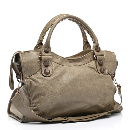 Balenciaga Agneau Giant 21 Rose Gold Hardware City Papyrus 3 of 13