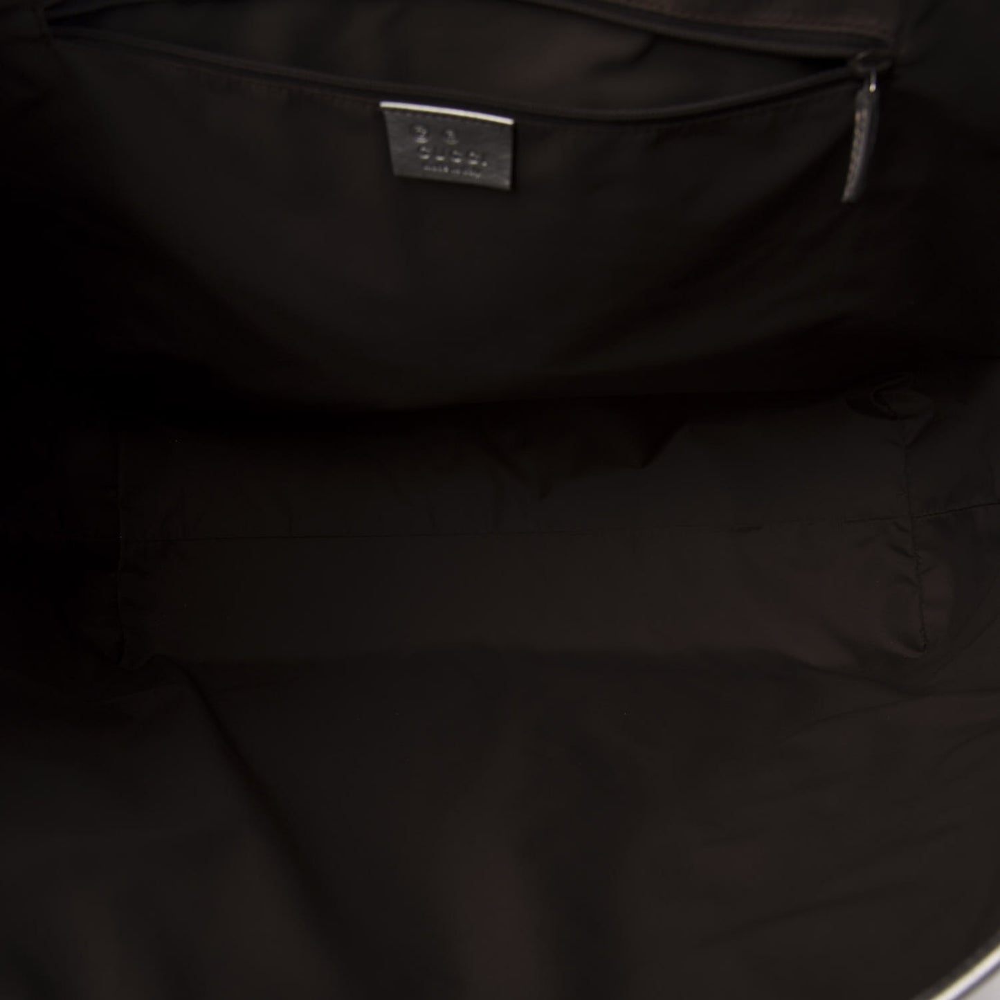 Guccissima Large Tote Silver