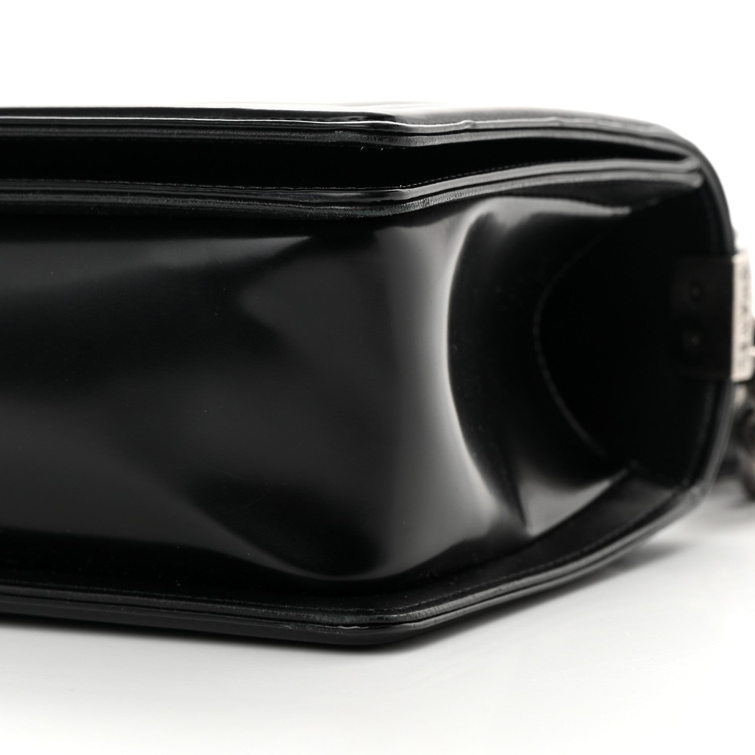 Chanel Glazed Calfskin Medium Boy Flap Black 10 of 17