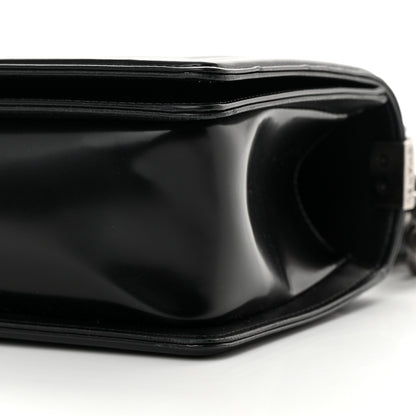 Chanel Glazed Calfskin Medium Boy Flap Black 10 of 17