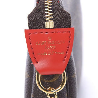 Louis Vuitton Monogram 2020 Christmas Animation Bumper Cars Mini Pochette Accessories Coquelicot 5 of 7