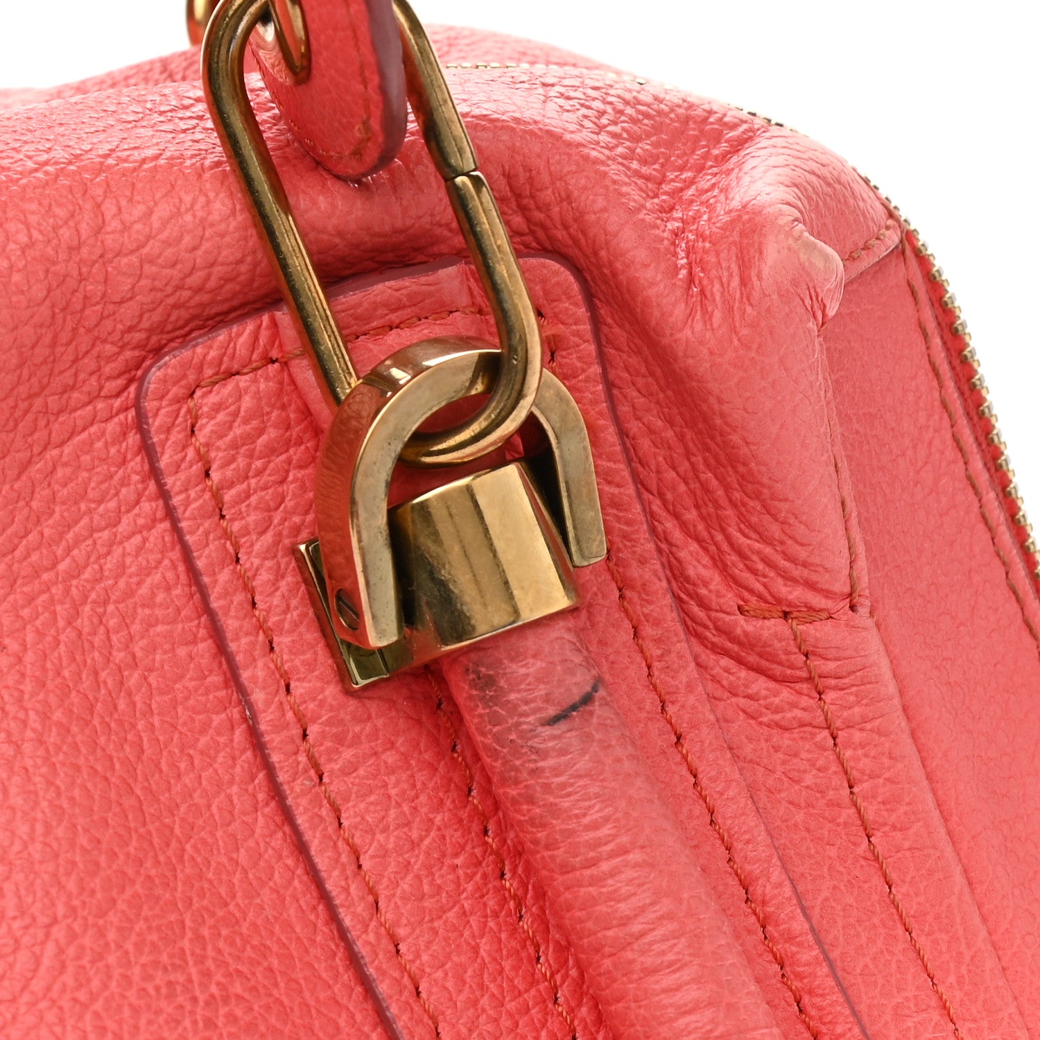 Chloe Calfskin Medium Paraty Coral 16 of 24