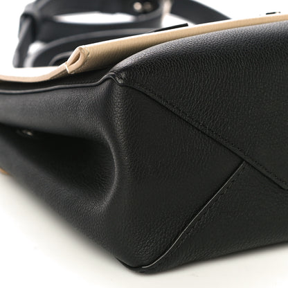 Louis Vuitton Soft Calfskin Lockme II Top Handle Vanille Black 8 of 11