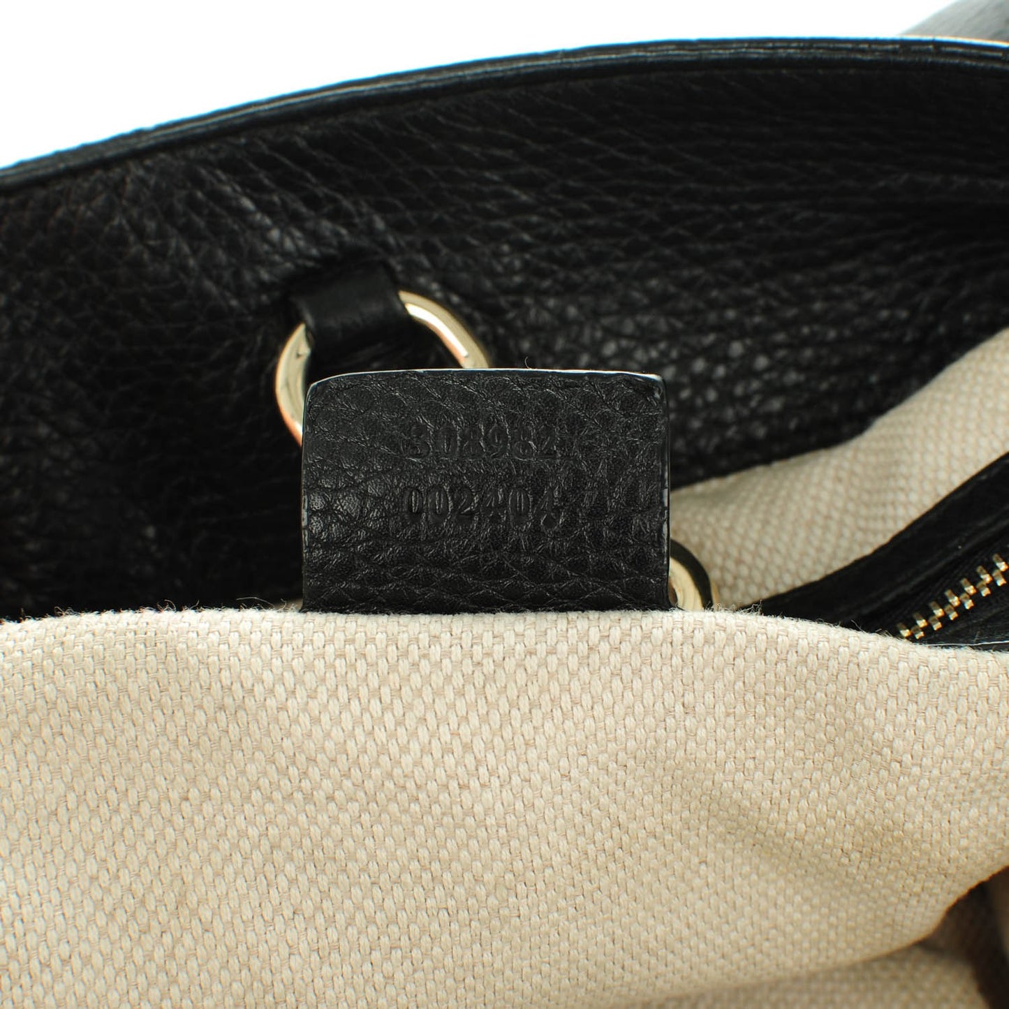 Pebbled Calfskin Medium Soho Chain Shoulder Bag Black