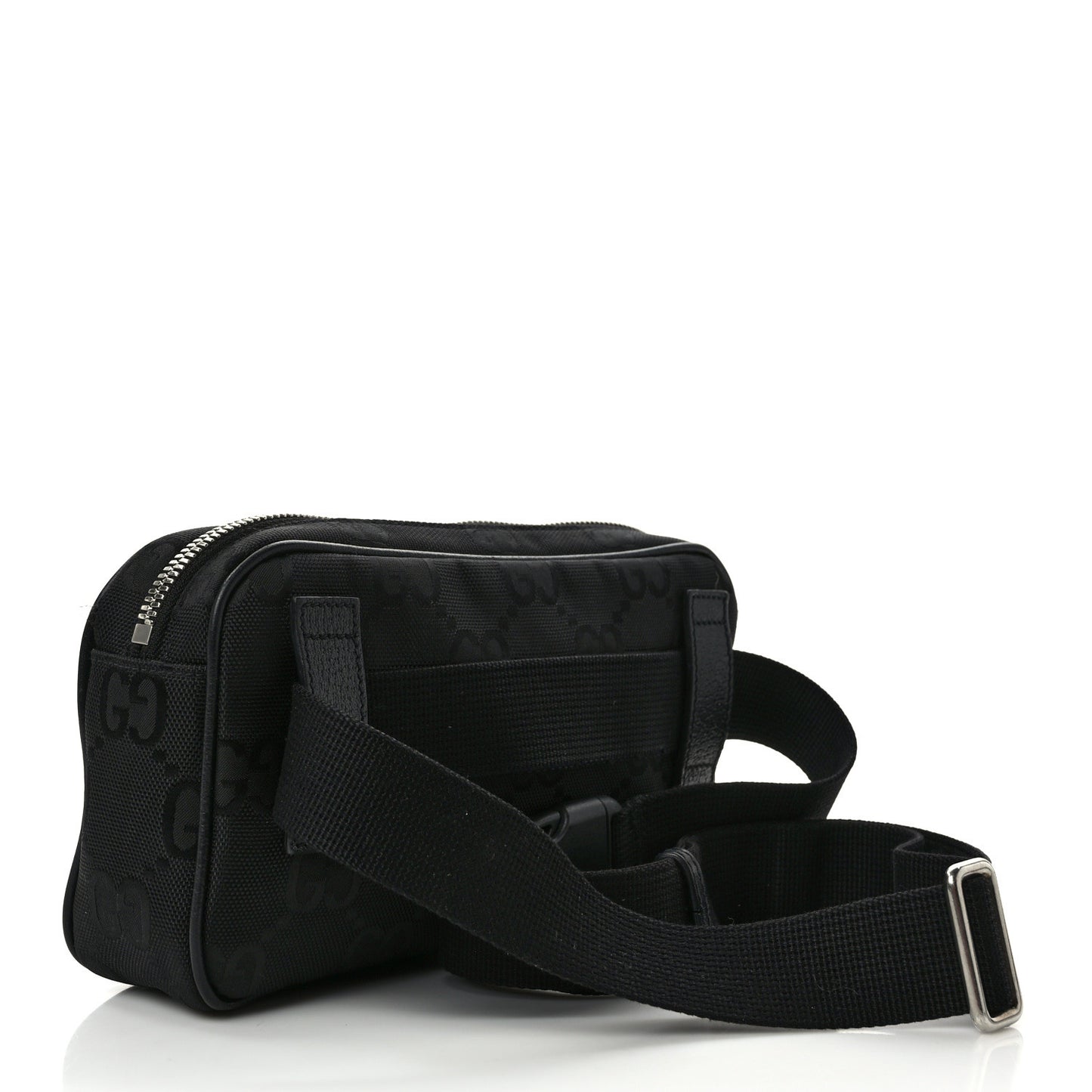 Econyl Nylon Monogram Off The Grid Belt Bag Black