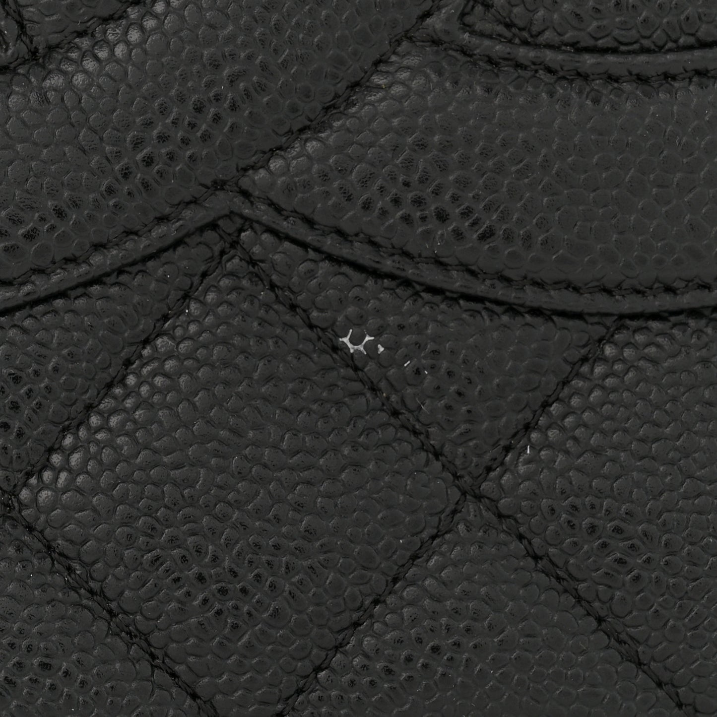 Caviar Quilted Medallion Tote Black