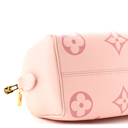 Louis Vuitton Empreinte Monogram Giant Speedy Bandouliere 20 Degrade Rose Pink 9 of 11