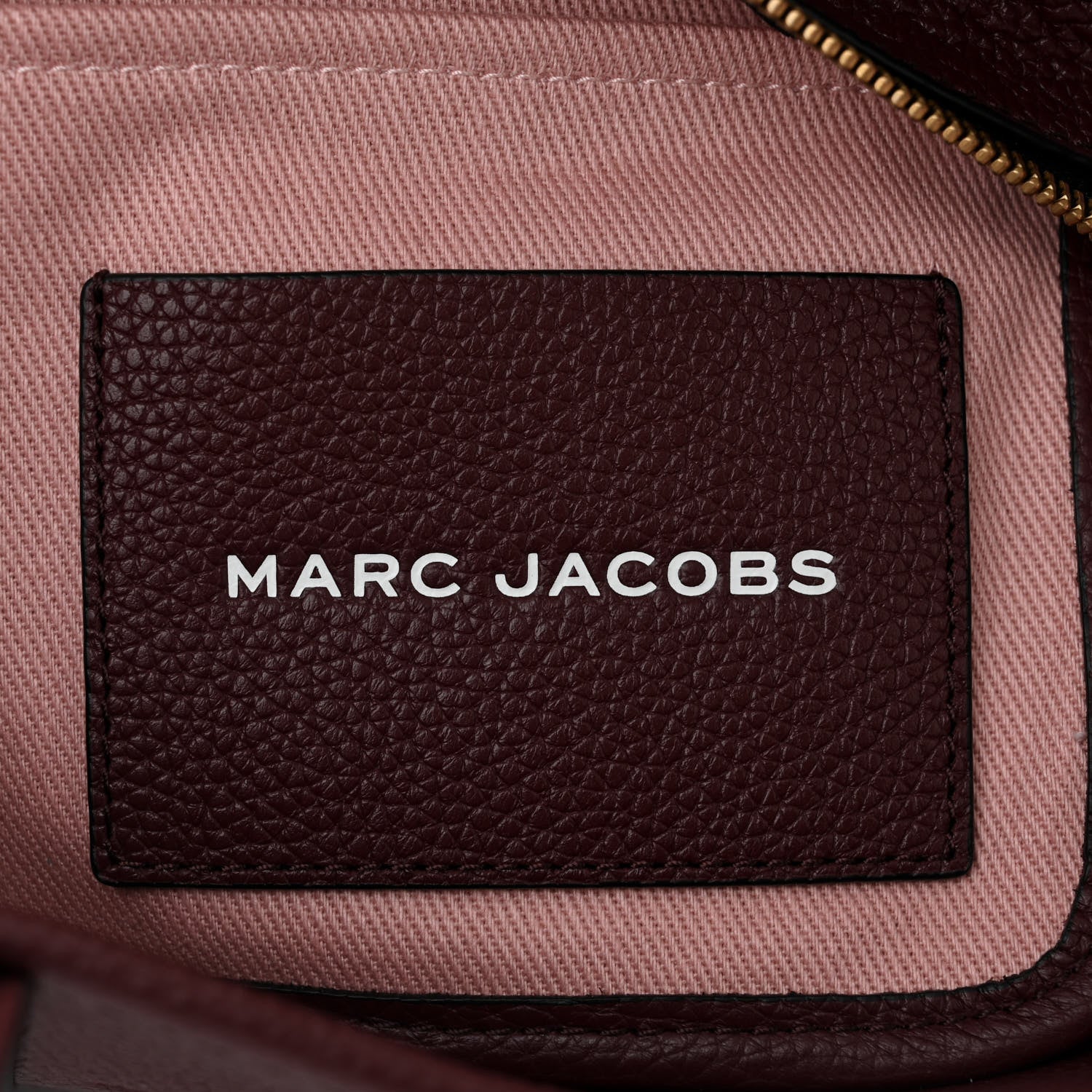 Marc Jacobs Grained Calfskin Small The Tote Bag Chianti 6 of 11