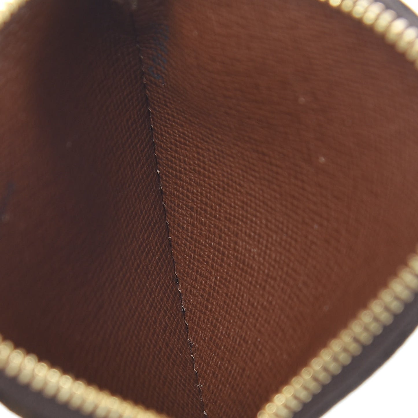 Monogram Round Coin Purse