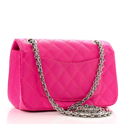 Chanel Sheepskin Quilted 2.55 Reissue Mini Flap Pink 3 of 12
