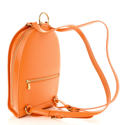 Louis Vuitton Epi Mabillon Backpack Mandarin 3 of 7