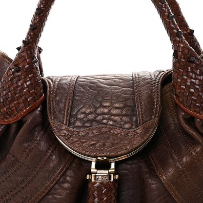 Fendi Nappa Nuvolata Spy Cognac 8 of 10