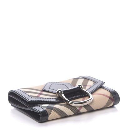 Burberry Nova Check Compact Wallet Chocolate 4 of 8