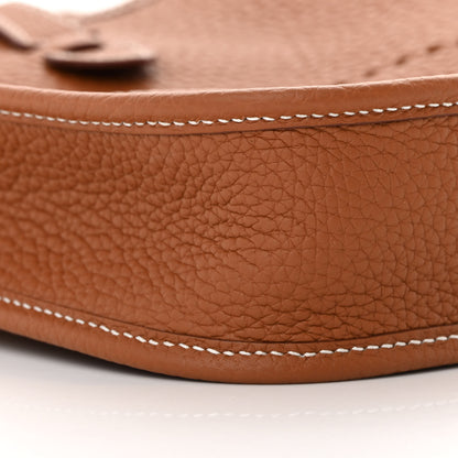 Hermes Taurillon Clemence Evelyne TPM Gold 9 of 11