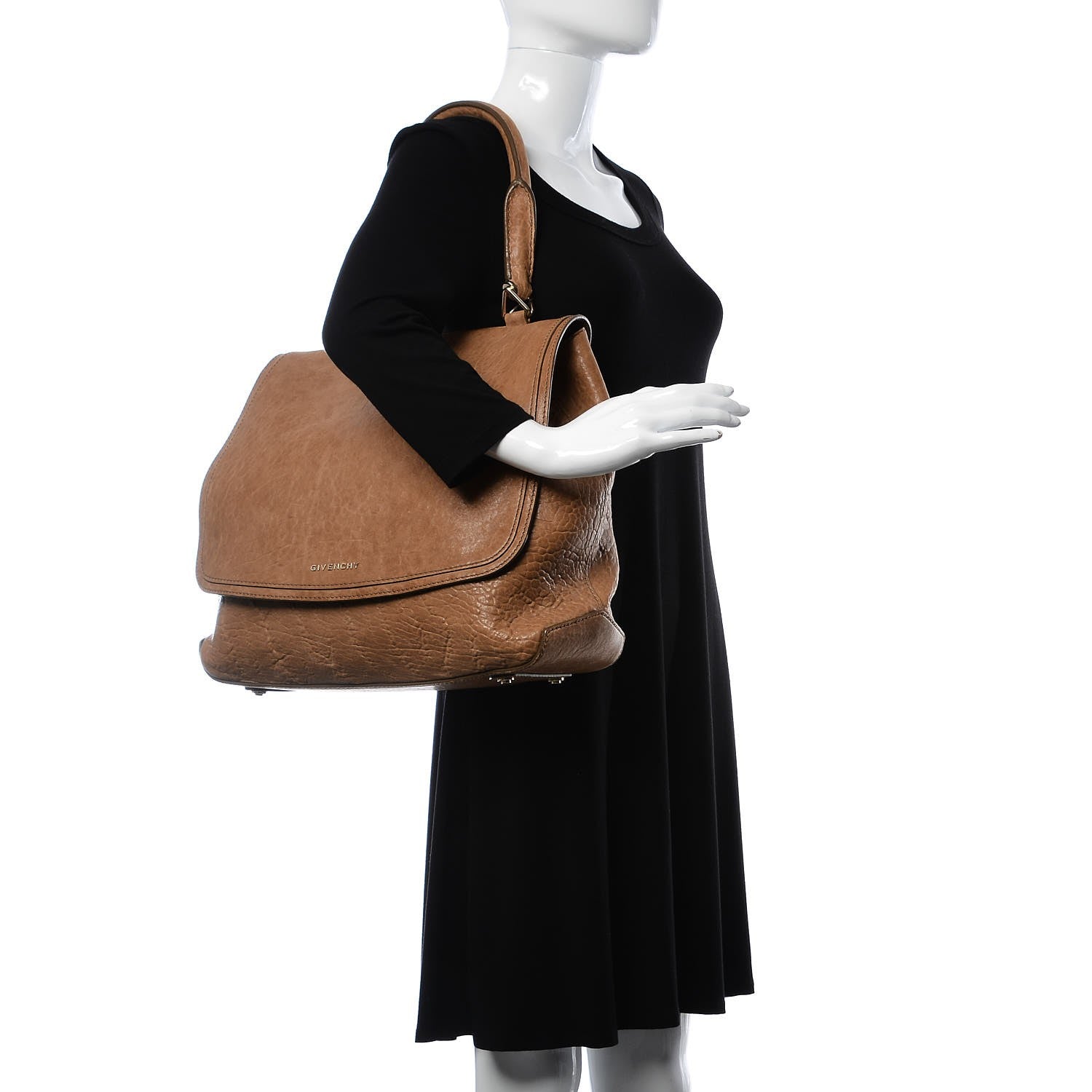 Givenchy Lambskin Large New Line Tan 2 of 7