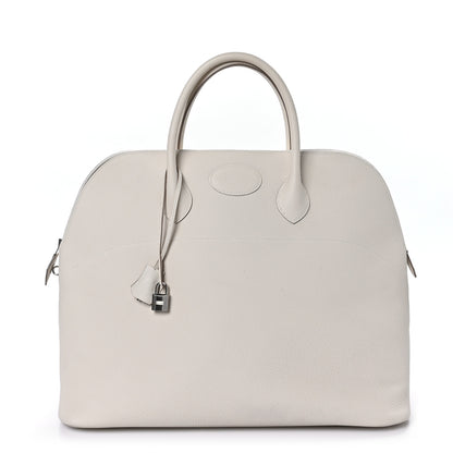 Hermes Taurillon Clemence Bolide 45 Craie 1 of 11