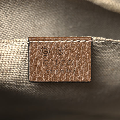 Gucci Monogram Mini Bree Messenger Bag Beige Tabacco 6 of 11
