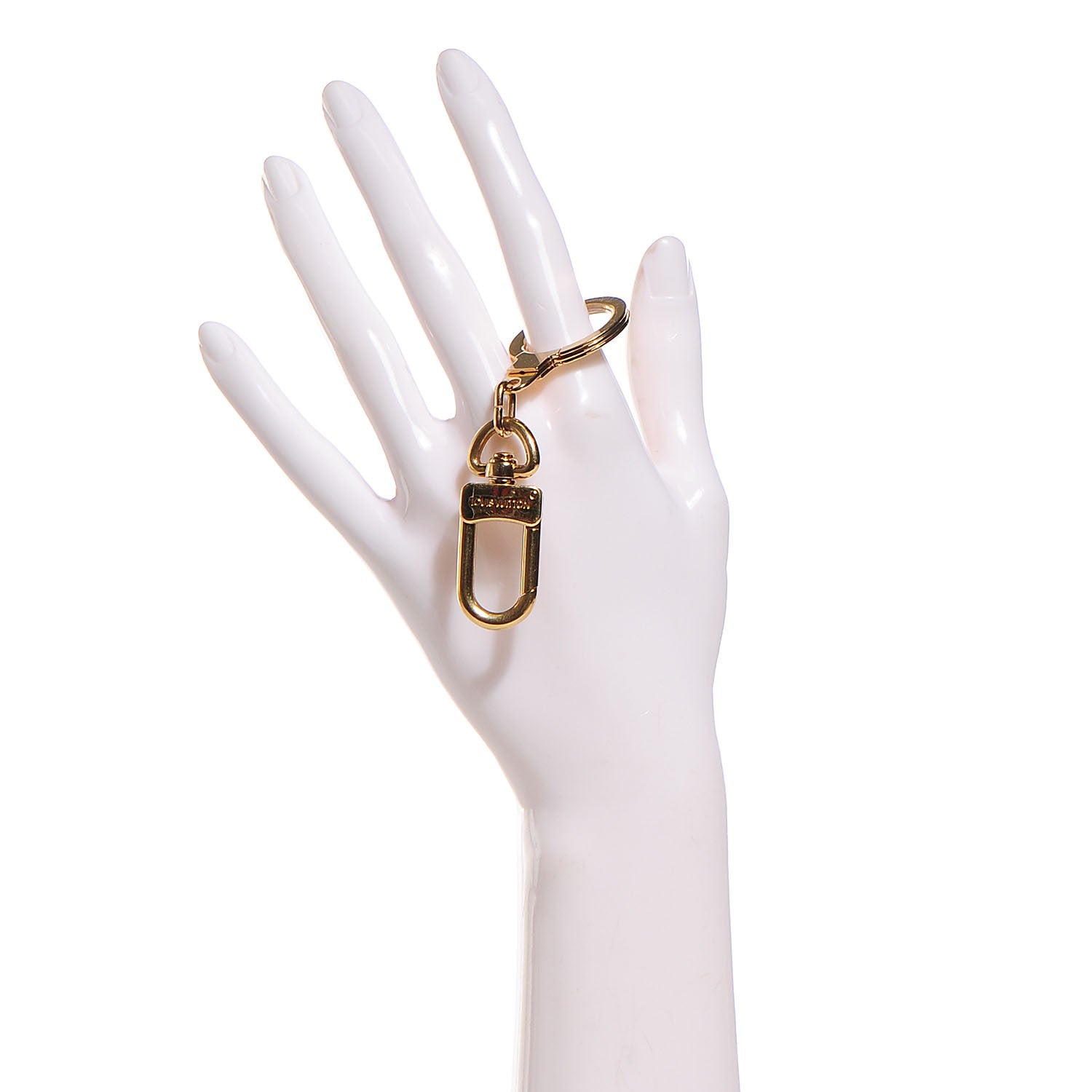 Louis Vuitton Pochette Extender Key Ring Gold 2 of 3