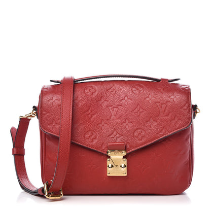 Louis Vuitton Empreinte Pochette Metis Cherry 1 of 9