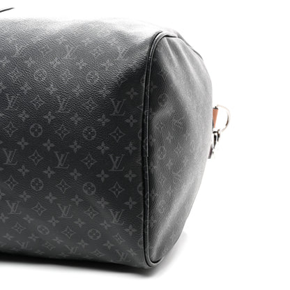 Louis Vuitton Monogram Eclipse Patchwork Keepall Bandouliere 50 10 of 11