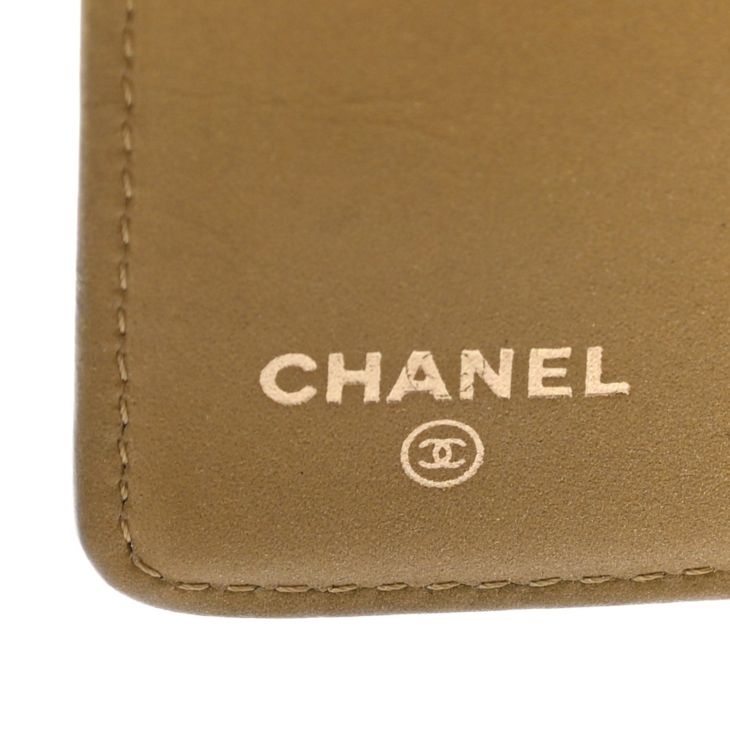 Chanel Metallic Aged Calfskin Quilted Boy Yen Wallet Gold 6 of 16