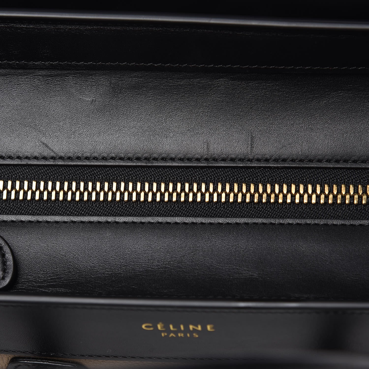 Celine Smooth Calfskin Nubuck Micro Tri-Color Luggage Light Taupe Fox Red 13 of 13