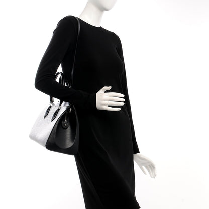 Louis Vuitton Epi Soufflot MM Black 2 of 8