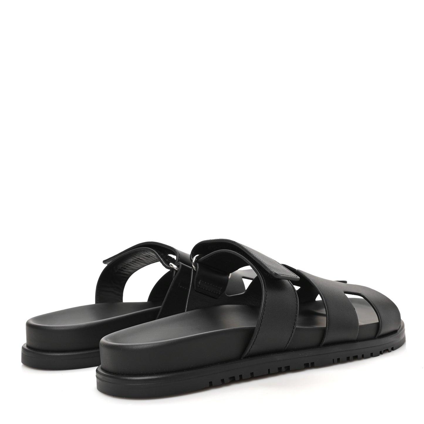 Calfskin Womens Chypre Sandals 38 Black