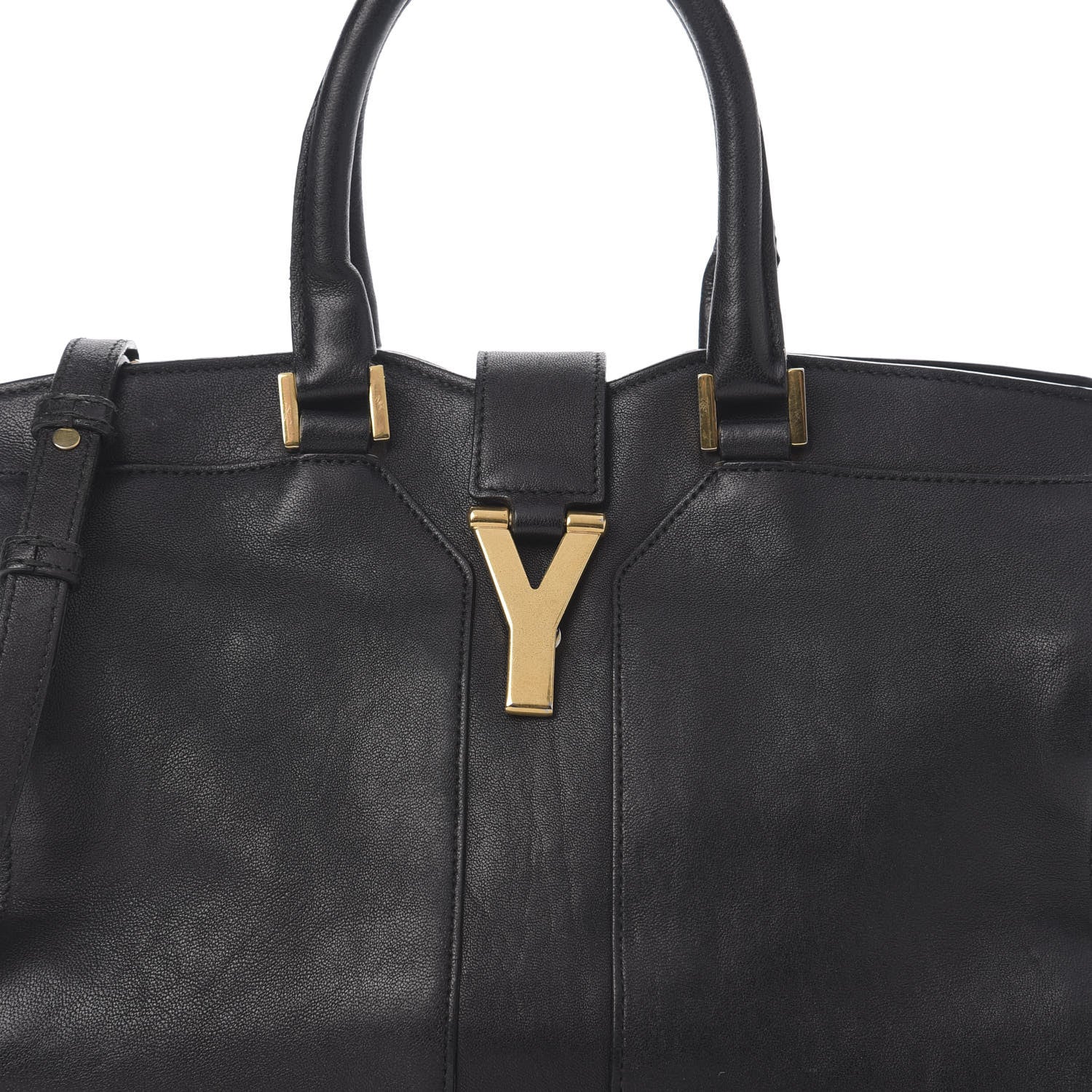 Saint Laurent Sheepskin Small Cabas ChYc Black 14 of 14