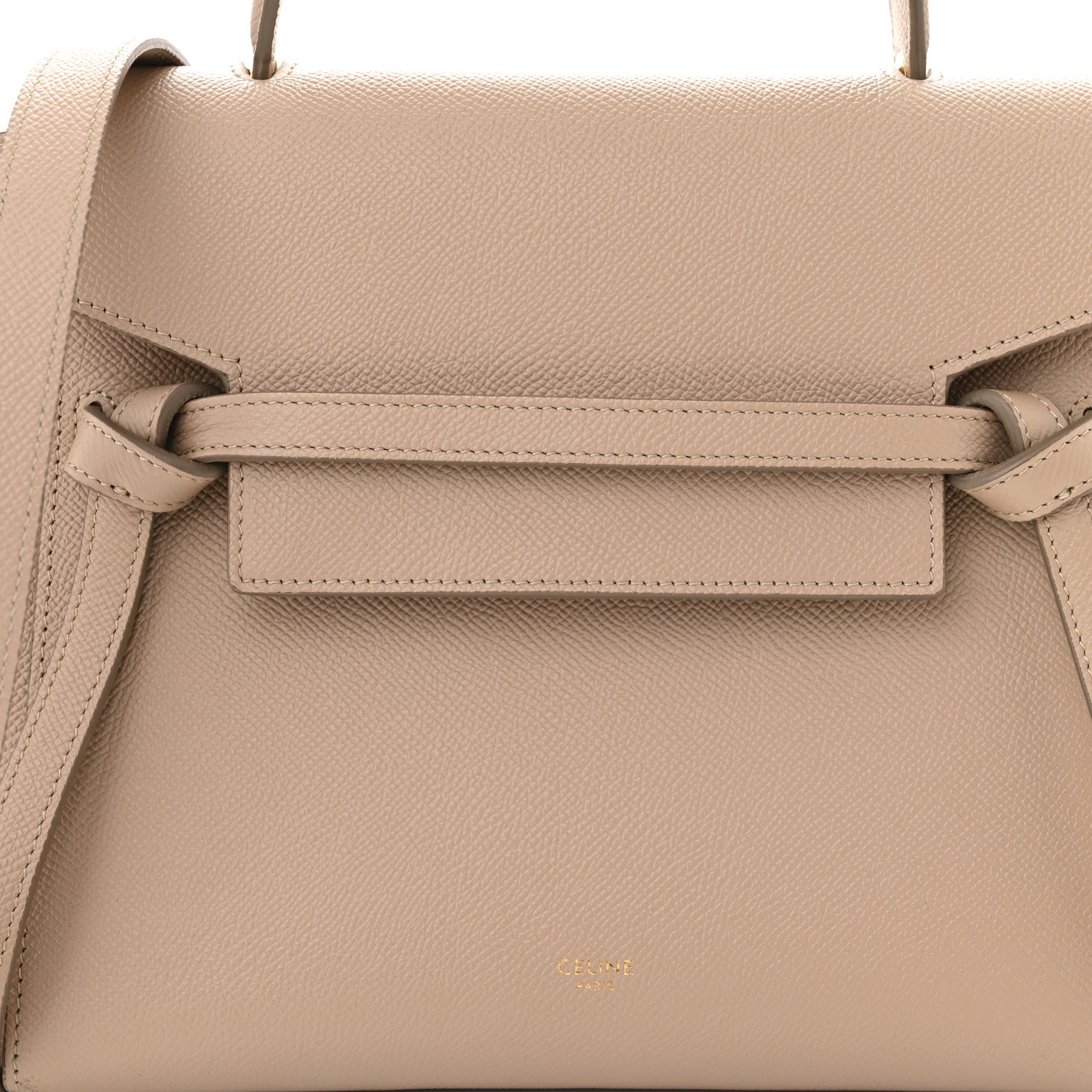 Celine Grained Calfskin Micro Belt Bag Light Taupe 9 of 14
