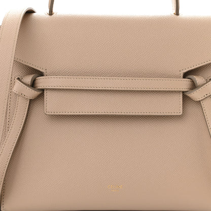 Celine Grained Calfskin Micro Belt Bag Light Taupe 9 of 14