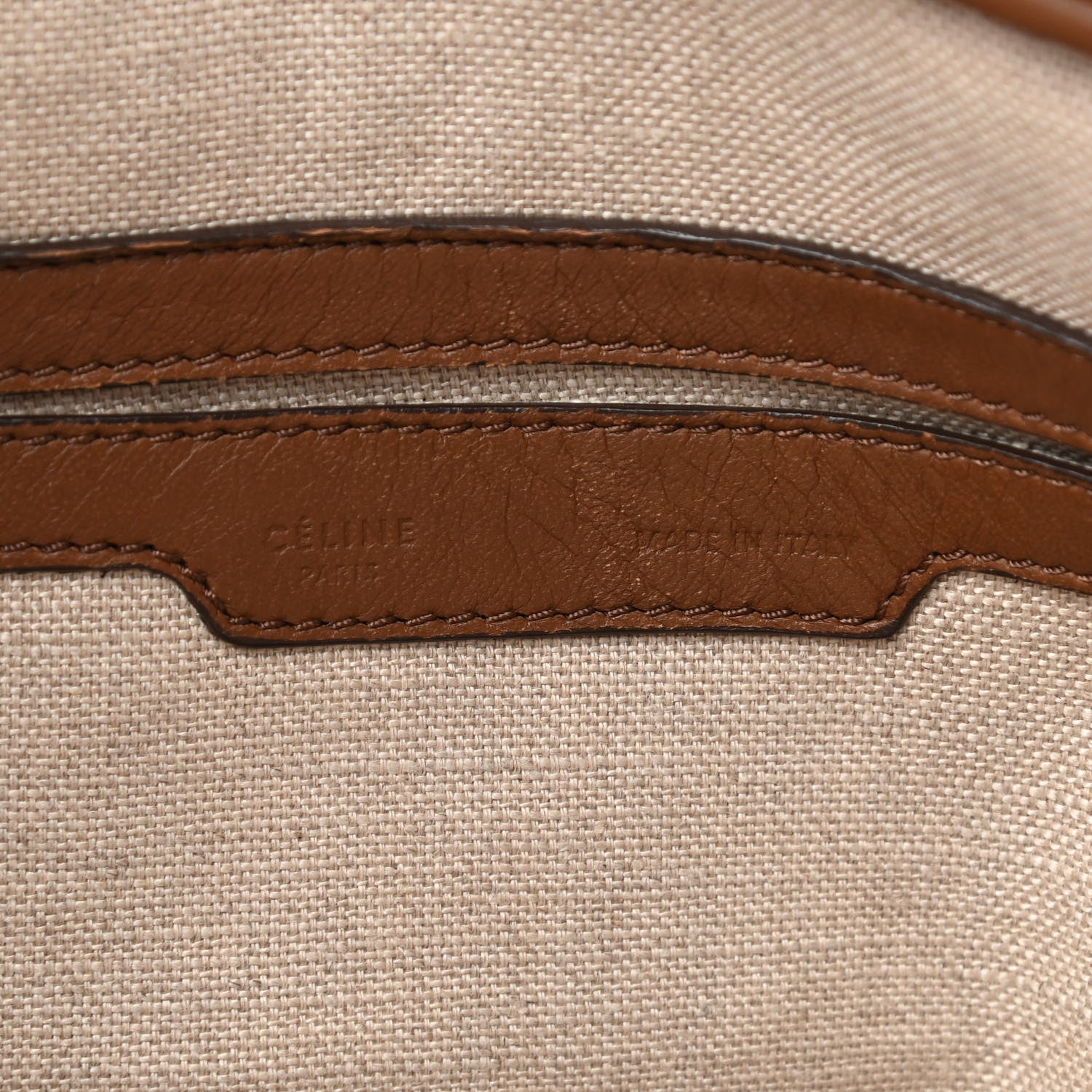 Celine Smooth Calfskin Small Triptyque Satchel Brown 6 of 13