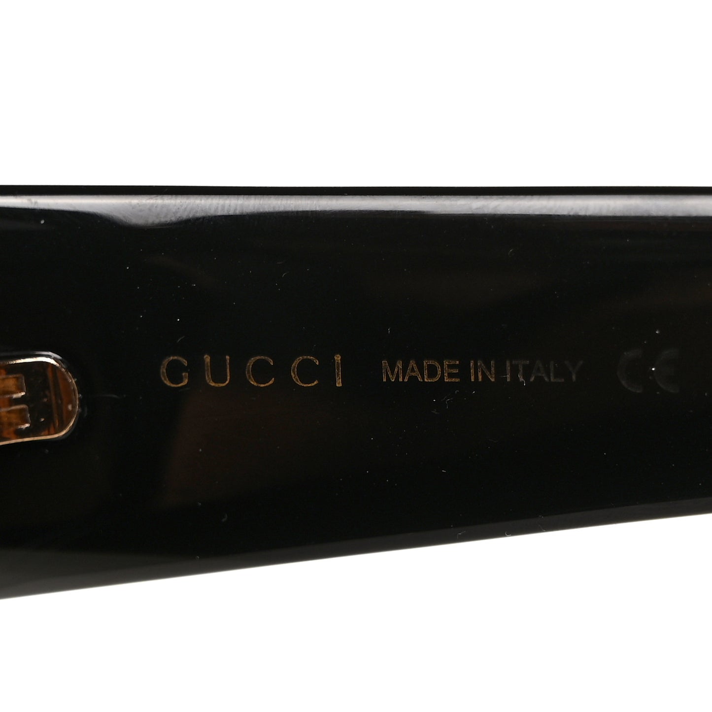 Acetate Square Frame Sunglasses GG0053S Black