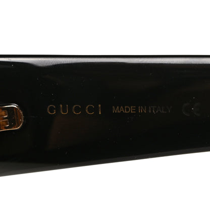 Gucci Acetate Square Frame Sunglasses GG0053S Black 5 of 8