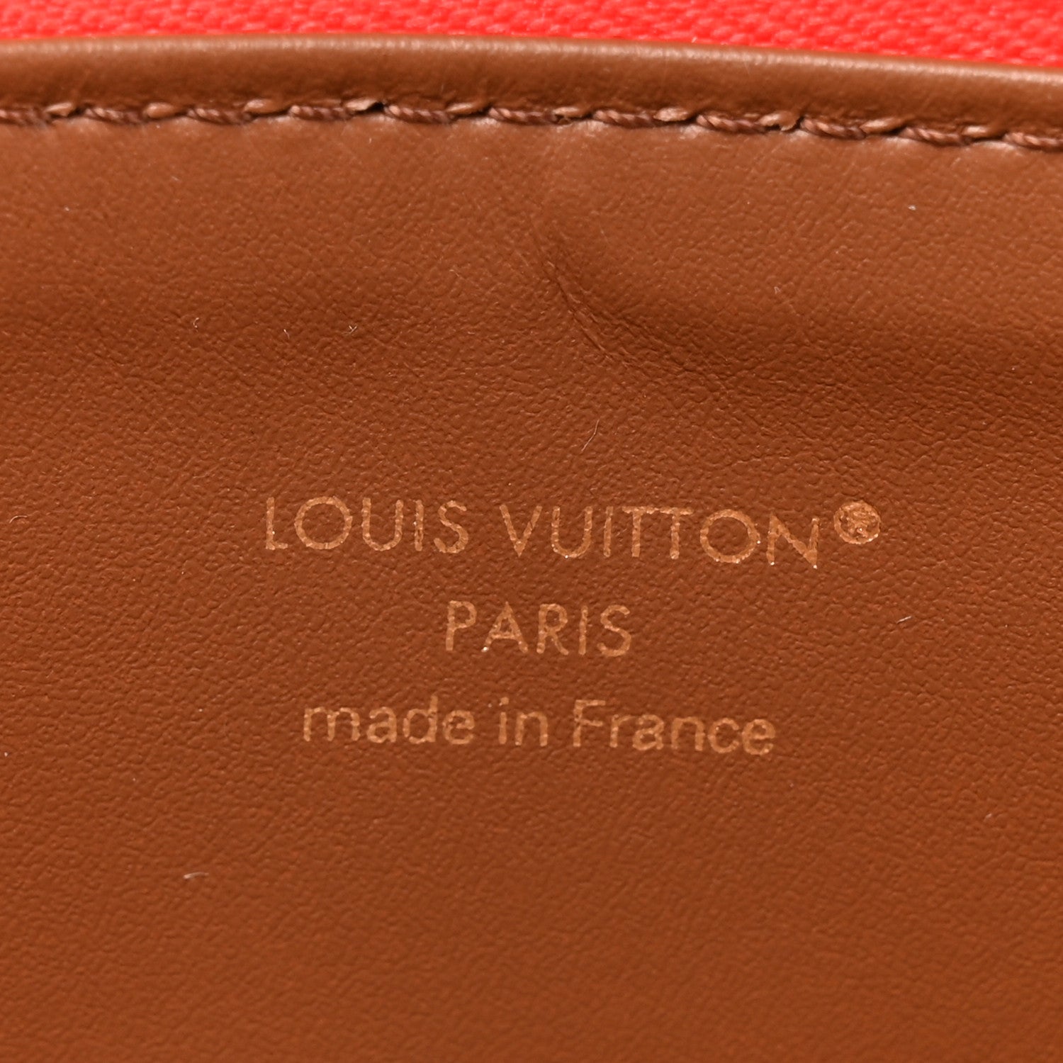 Louis Vuitton Calfskin Monogram Speedy P9 Bandouliere 50 Pochette Red 6 of 7