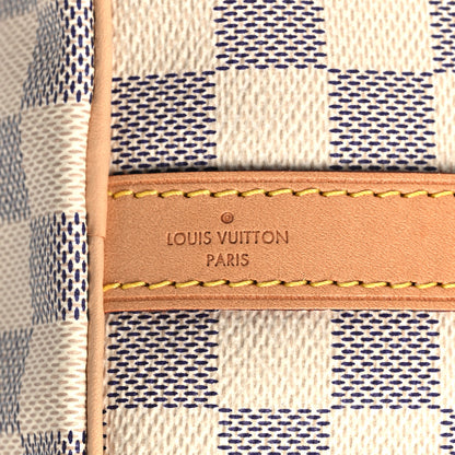 Louis Vuitton Damier Azur Speedy Bandouliere 30 6 of 9