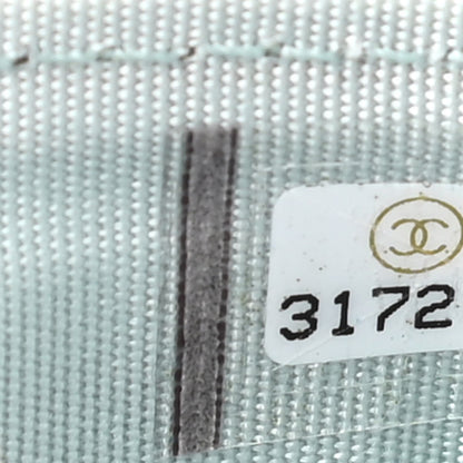 Chanel Lambskin Quilted Chanel 19 Card Holder Light Blue 8 of 8