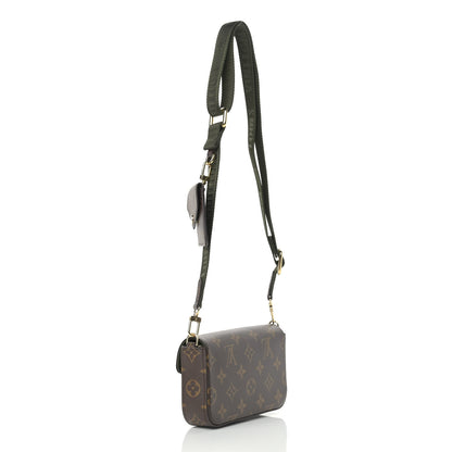 Louis Vuitton Monogram Felicie Strap & Go Kaki 3 of 9