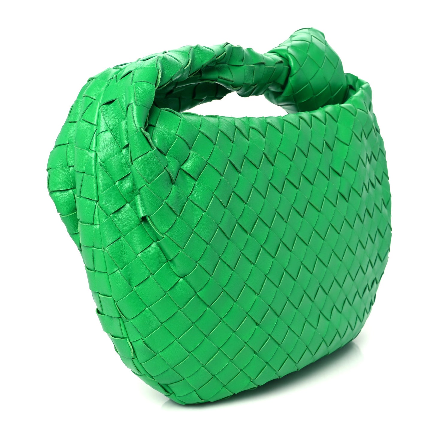 Nappa Intrecciato Teen Jodie Hobo Parakeet