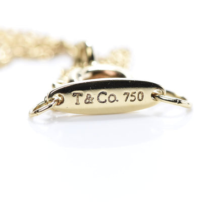Tiffany 18K Yellow Gold Diamond .08ct Elsa Peretti Diamonds by the Yard Bracelet 4 of 5