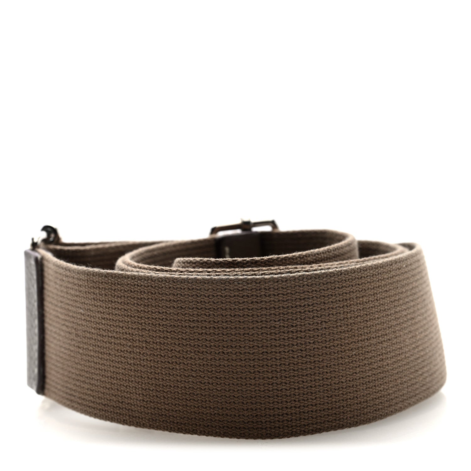 Hermes Toile Taurillon Clemence Evelyne PM Shoulder Strap Etoupe 2 of 3
