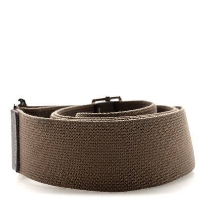 Hermes Toile Taurillon Clemence Evelyne PM Shoulder Strap Etoupe 2 of 3