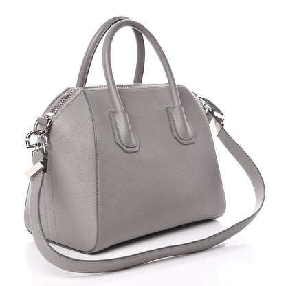 Givenchy Sugar Goatskin Small Antigona Pearl Grey 3 of 13