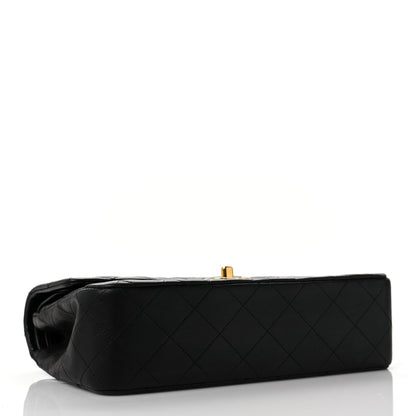 Chanel Lambskin Quilted Small Double Flap Black 4 of 10